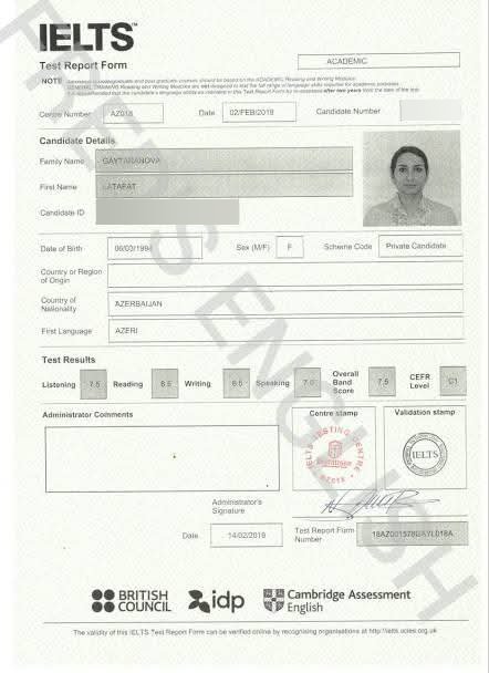 Latafat — IELTS 7.5